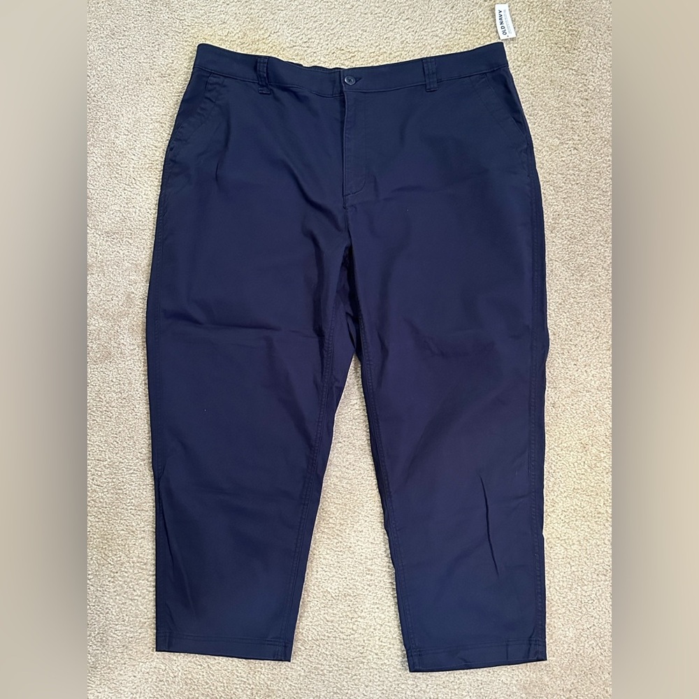 Old Navy Women's Navy OG high rise Chino pants